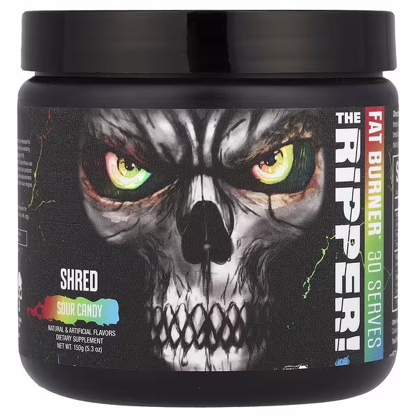 JNX Sports, The Ripper, Fat Buner, Sour Candy, 5.3 oz (150 g)