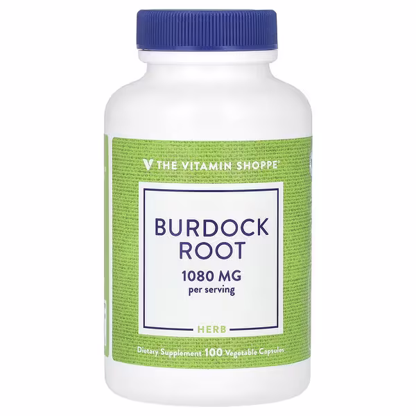 The Vitamin Shoppe, Burdock Root, 100 Vegetable Capsules (540 mg per Capsule)