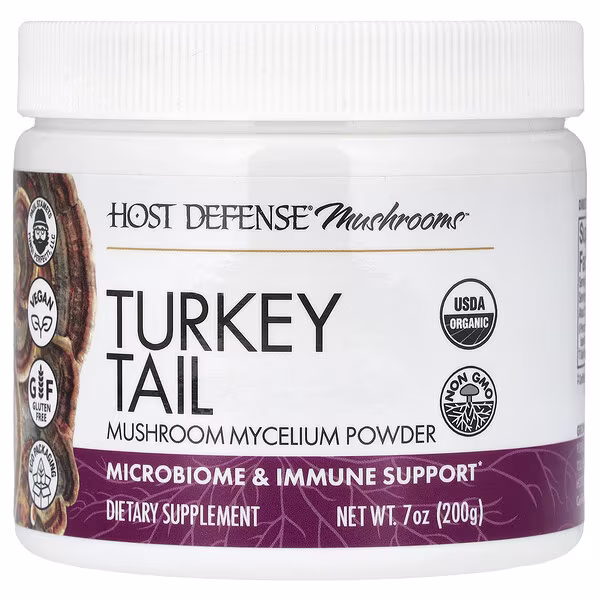 Host Defense, Mushrooms, Turkey Tail, 7 oz (200 g)