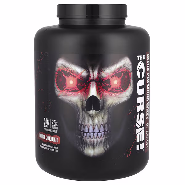 JNX Sports, The Curse!®, Ultra Premium Whey, Double Chocolate, 5 lb (2.27 kg)