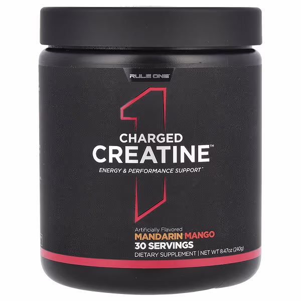 Rule One Proteins, Charged Creatine, Mandarin Mango, 8.47 oz (240 g)