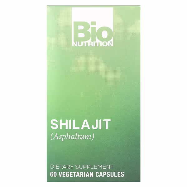 Bio Nutrition, Shilajit (Asphaltum), 60 Vegetarian Capsules (500 mg per Capsule)