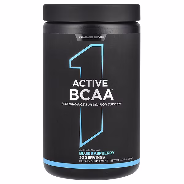 Rule One Proteins, Active BCAA, Blue Raspberry, 13.76 oz (390 g)