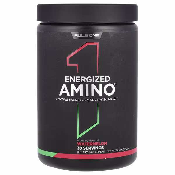 Rule One Proteins, Energized Amino, Watermelon, 9.52 oz (270 g)