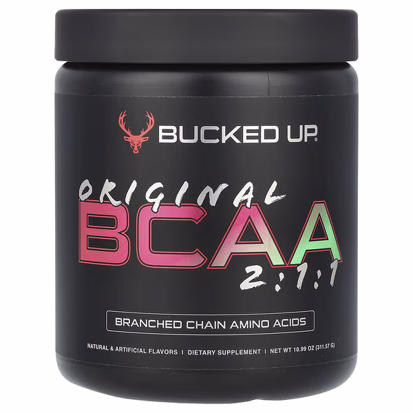 Bucked Up, Original BCAA 2:1:1, Strawberry Mojito, 10.99 oz (311.57 g)