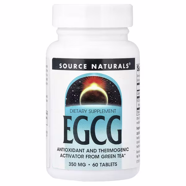 Source Naturals, EGCG, 350 mg, 60 Tablets