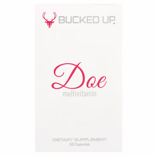 Bucked Up, Doe Multivitamin, 60 Capsules