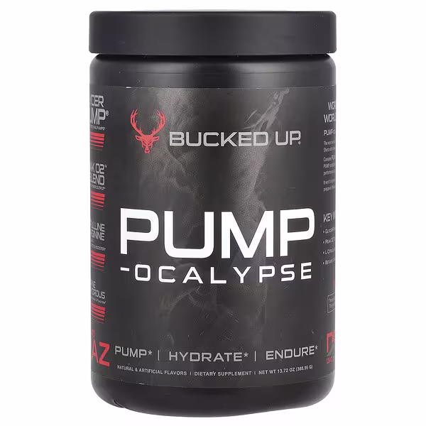 Bucked Up, Pump-Ocalypse, Blood Raz, 13.72 oz (388.95 g)