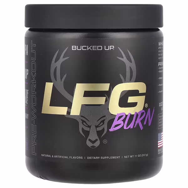 Bucked Up, LFG Burn, Pre-Workout, Razzle Dazzle, 11 oz (312 g)