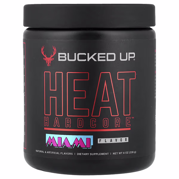 Bucked Up, Heat Hardcore™, Miami, 8 oz (228 g)