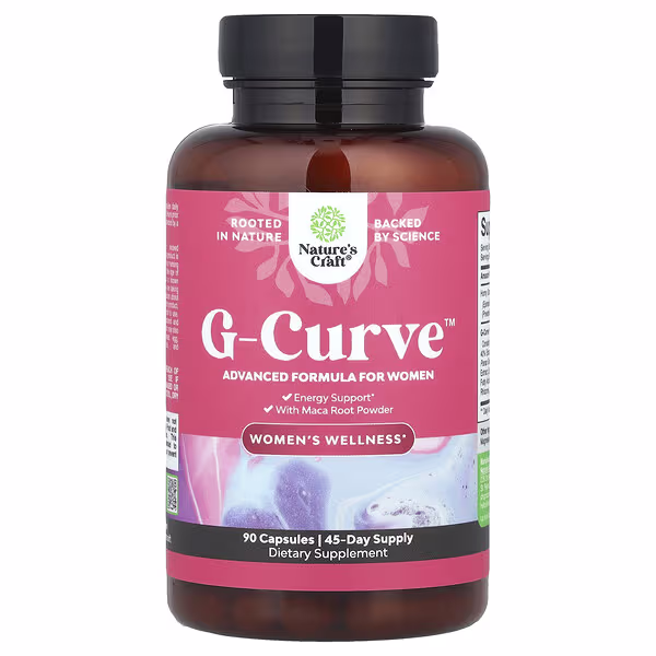Nature's Craft, G-Curve™, Advanced Formula for Women, 90 Capsules