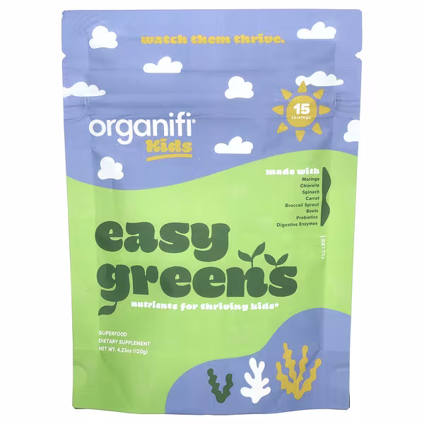 Organifi, Kids, Easy Greens, 4.23 oz (120 g)