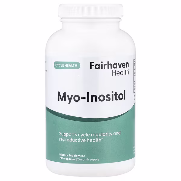Fairhaven Health, Myo-Inositol, 240 Capsules (500 mg per Capsule)