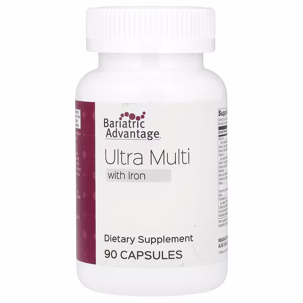 Bariatric Advantage, Ultra Multi with Iron, 90 Capsules