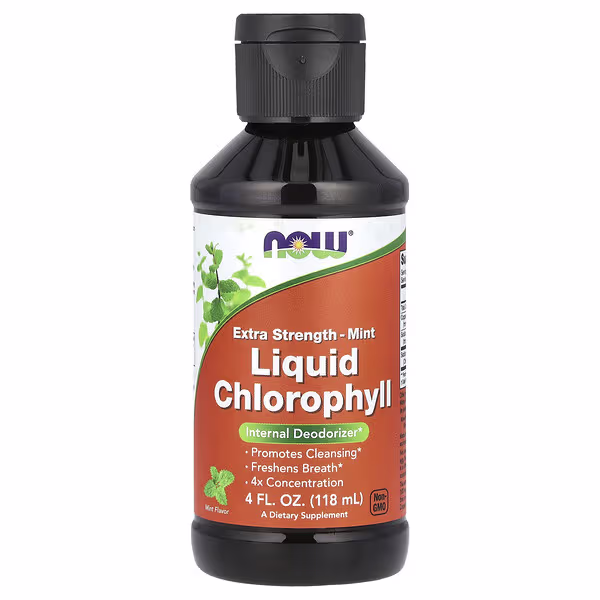NOW Foods, Liquid Chlorophyll, Mint, 4 fl oz (118 ml)