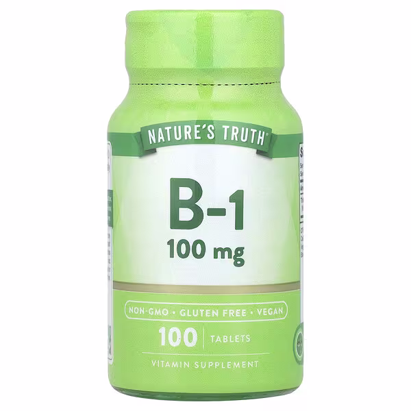 Nature's Truth, Vitamin B-1, 100 mg, 100 Tablets