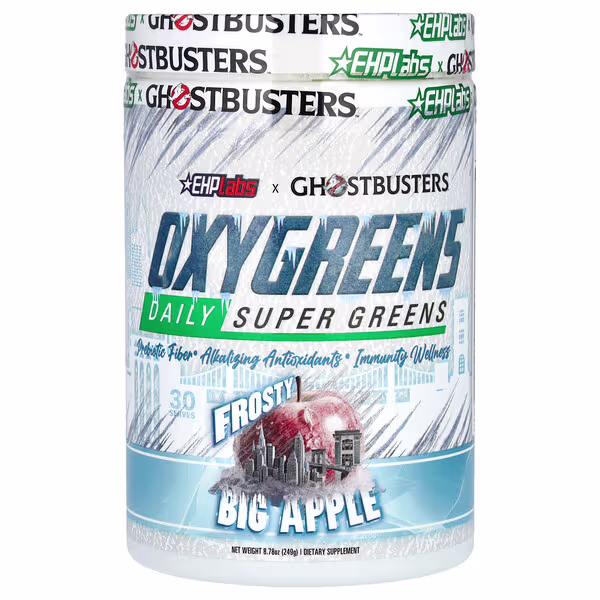 EHPlabs, Ghostbusters, Oxygreens, Daily Super Greens, Frosty Big Apple, 8.78 oz (249 g)