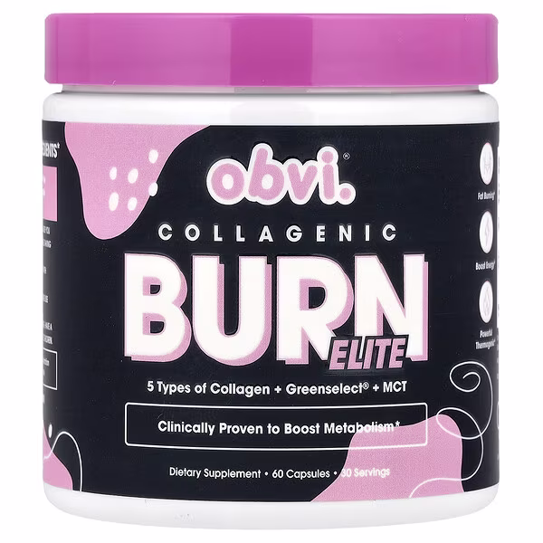 Obvi, Collagenic Burn Elite, 60 Capsules