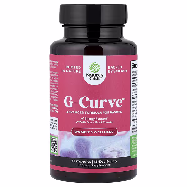 Nature's Craft, Women's Wellness, G-Curve™, 30 Capsules