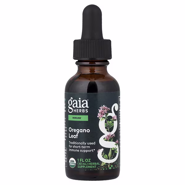 Gaia Herbs, Oregano Leaf, 1 fl oz (30 ml)