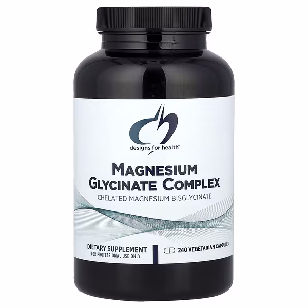 Designs For Health, Magnesium Glycinate Complex, 240 Vegetarian Capsules (150 mg per Capsule)