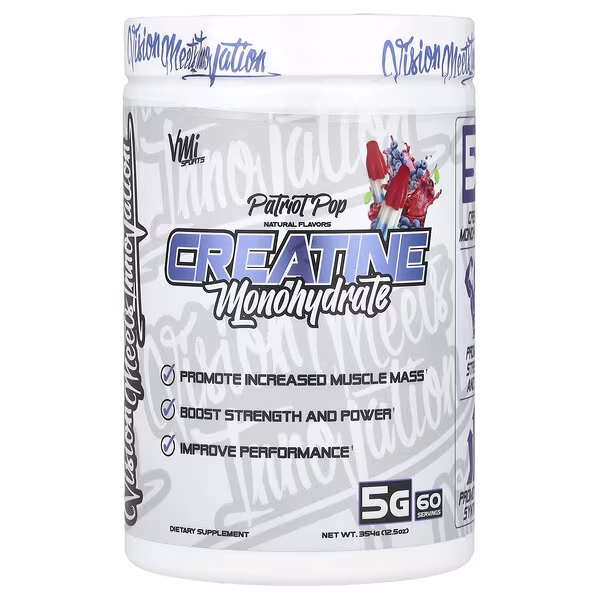 VMI Sports, Creatine Monohydrate, Patriot Pop, 12.5 oz (354 g)