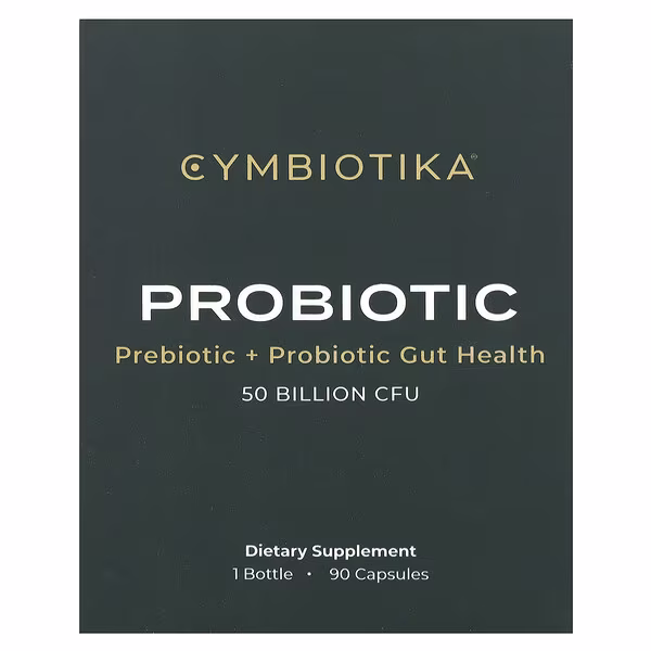 Cymbiotika, Probiotic, 50 Billion CFU, 90 Capsules