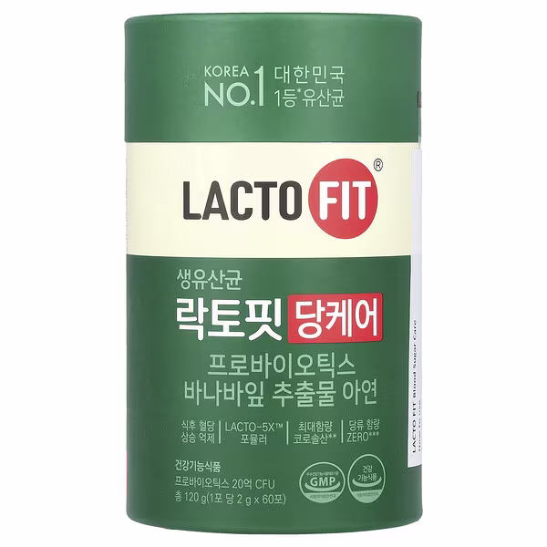 Lactofit, Probiotic, Blood Sugar Care, 60 Sticks, (2 g) Each
