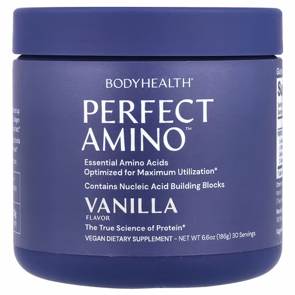 BodyHealth, Perfect Amino™, Vanilla, 6.6 oz (186 g)
