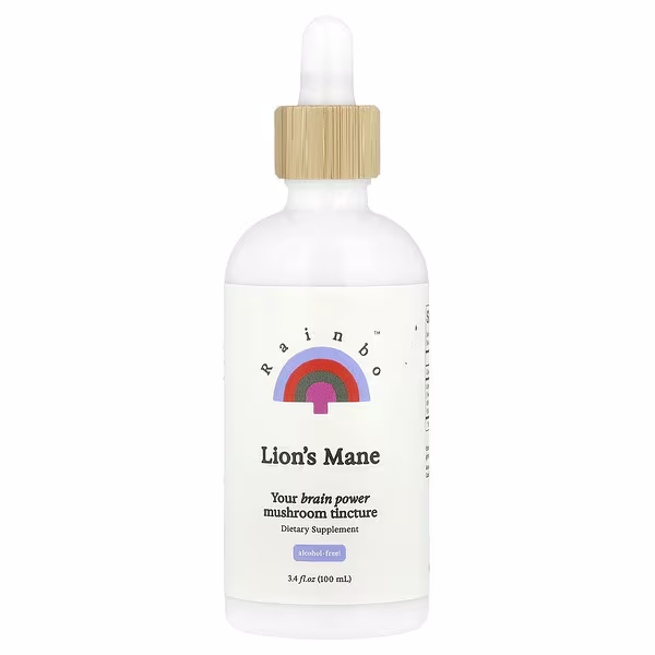 Rainbo, Lion's Mane, Alcohol-Free, 3.4 fl oz (100 ml)