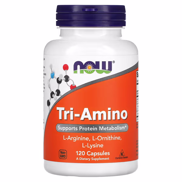 NOW Foods, Tri-Amino, 120 Capsules