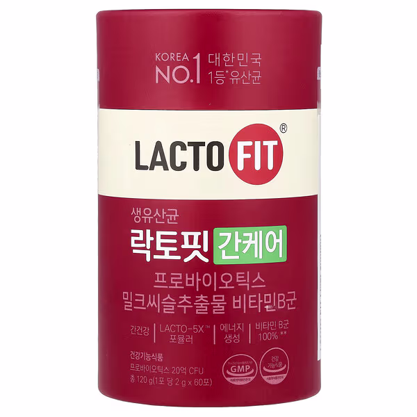 Lactofit, Probiotic, Liver Support, 60 Sticks, (2 g) Each