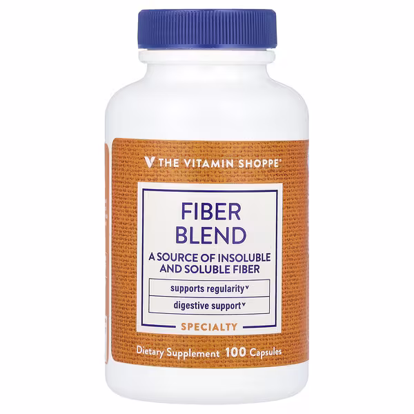 The Vitamin Shoppe, Fiber Blend, 100 Capsules