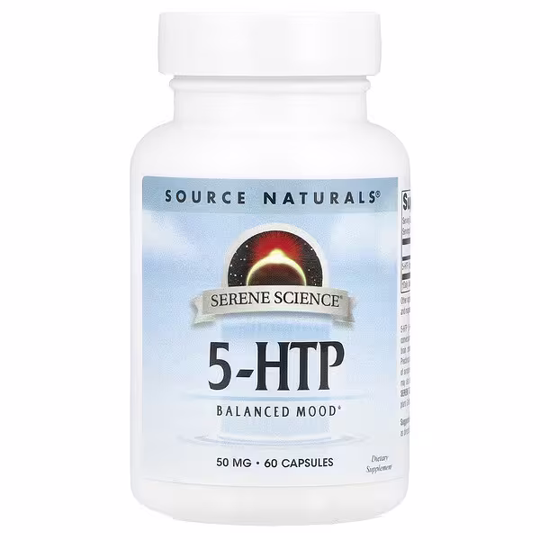 Source Naturals, Serene Science®, 5-HTP, 50 mg , 60 Capsules