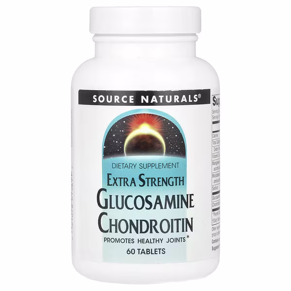 Source Naturals, Glucosamine Chondroitin, 60 Tablets