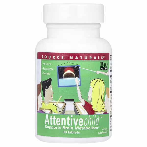 Source Naturals, Attentive Child™, 30 Tablets