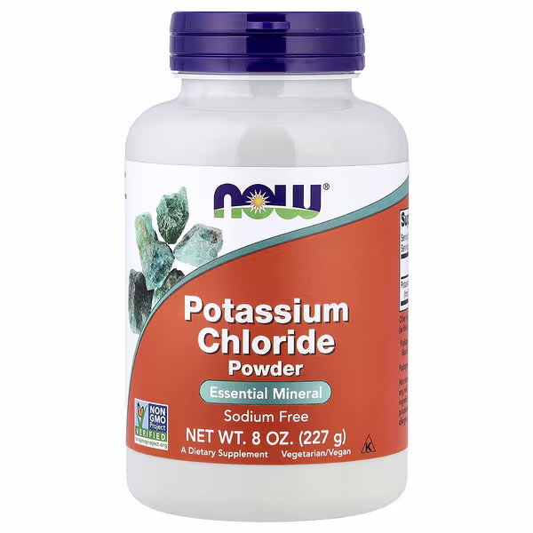 NOW Foods, Potassium Chloride Powder, 8 oz (227 g)