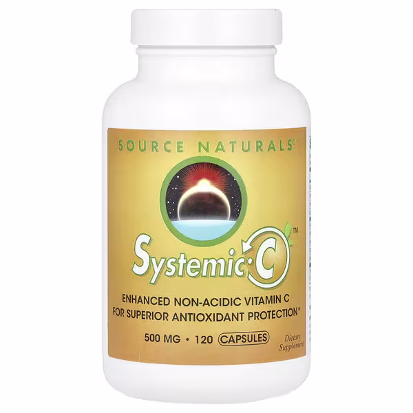 Source Naturals, Systemic C™, 120 Capsules (500 mg per Capsule)