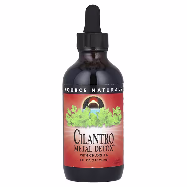 Source Naturals, Cilantro Metal Detox™ With Chlorella, 4 fl oz (118.28 ml)