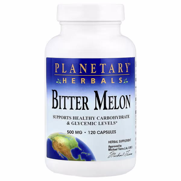 Planetary Herbals, Bitter Melon, 120 Capsules