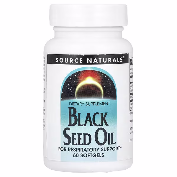 Source Naturals, Black Seed Oil, 60 Softgels