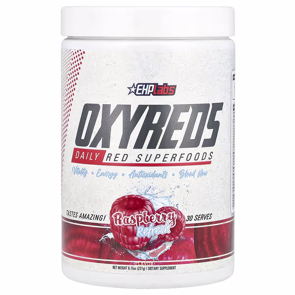 EHPlabs, Oxyreds, Daily Red Superfoods, Raspberry Refresh , 8.15 oz (231 g)