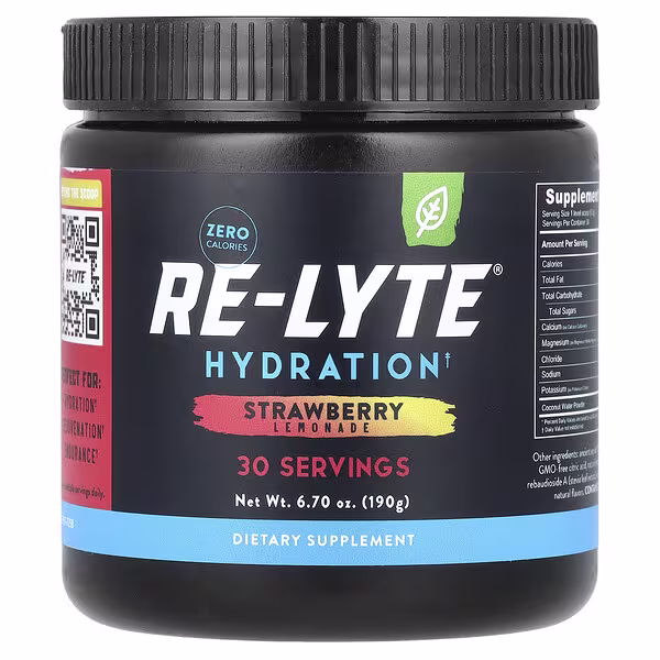 Redmond, Re-Lyte® Hydration, Strawberry Lemonade, 6.7 oz (190 g)