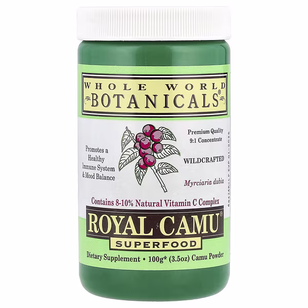 Whole World Botanicals, Royal Camu® Superfood, 3.5 oz (100 g)