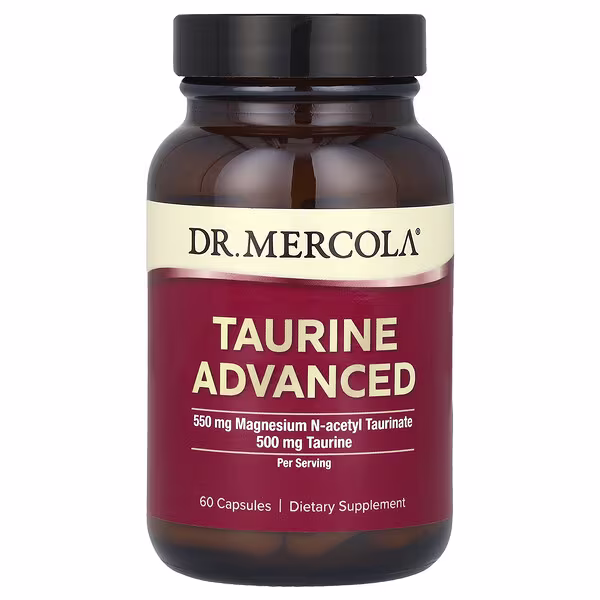 Dr. Mercola, Taurine Advanced, 60 Capsules