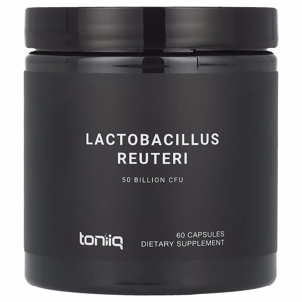 Toniiq, Lactobacillus Reuteri, 50 Billion CFU, 60 Capsules