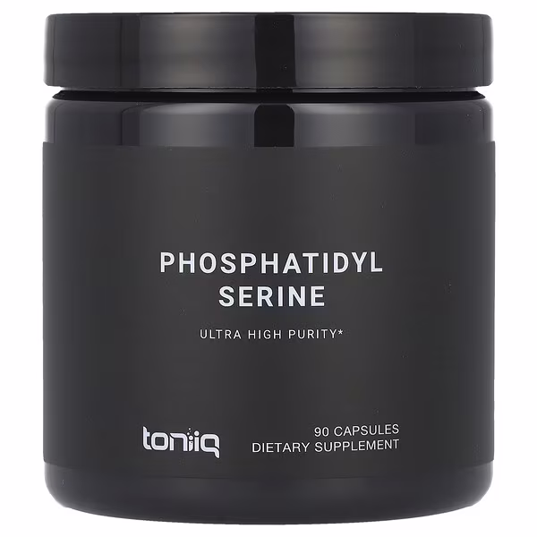 Toniiq, Phosphatidyl Serine, 90 Capsules (200 mg per Capsule)