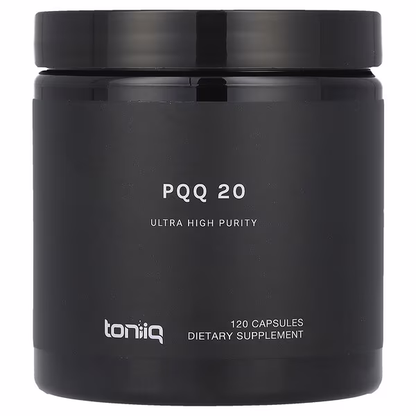 Toniiq, PQQ 20, 120 Capsules (20 mg per Capsule)