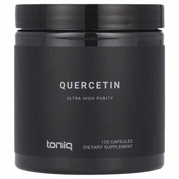 Toniiq, Quercetin, 120 Capsules (500 mg per Capsule)