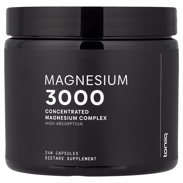 Toniiq, Magnesium 3000, 240 Capsules